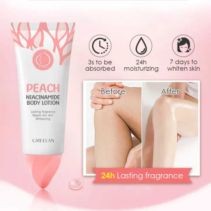 GMEELAN Peach Niacinamide Body Lotion - 100g