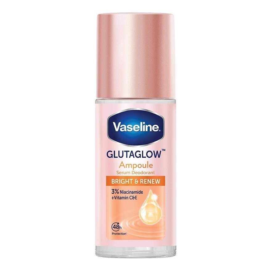 Vaseline Glutaglow Bright & Renew Ampoule Serum Deodorant - 45ml