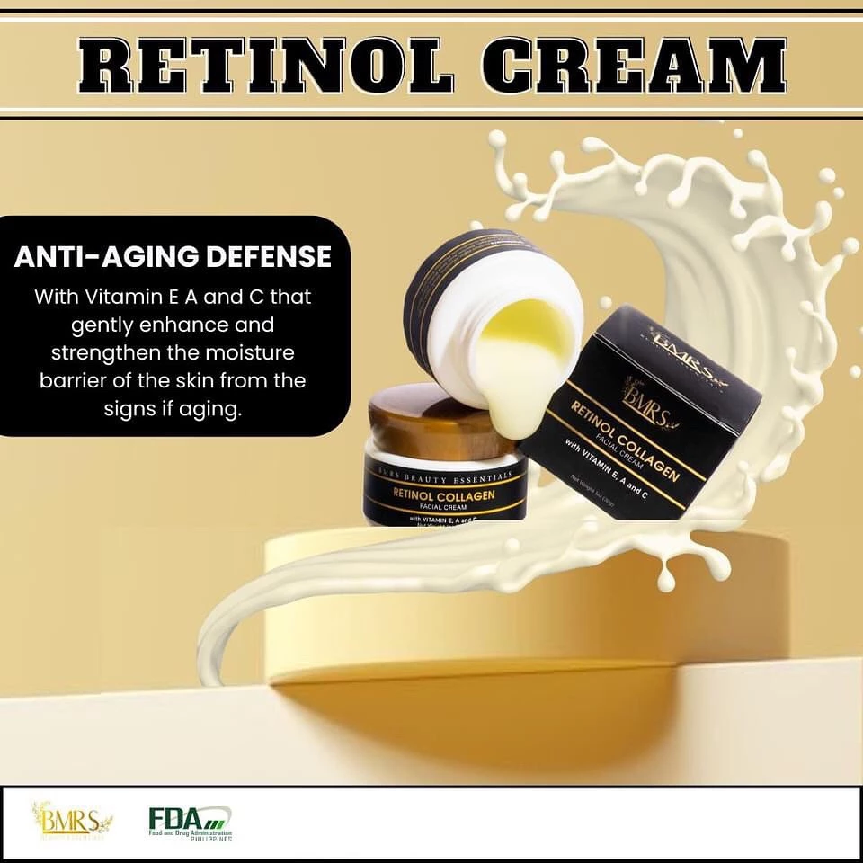 BMRS Retinol Collagen Facial Cream - 30g