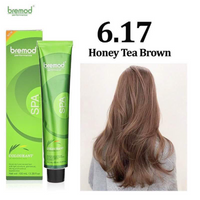 Bremod Performance 6.17 Honey Tea Brown Hair Color - 100ml