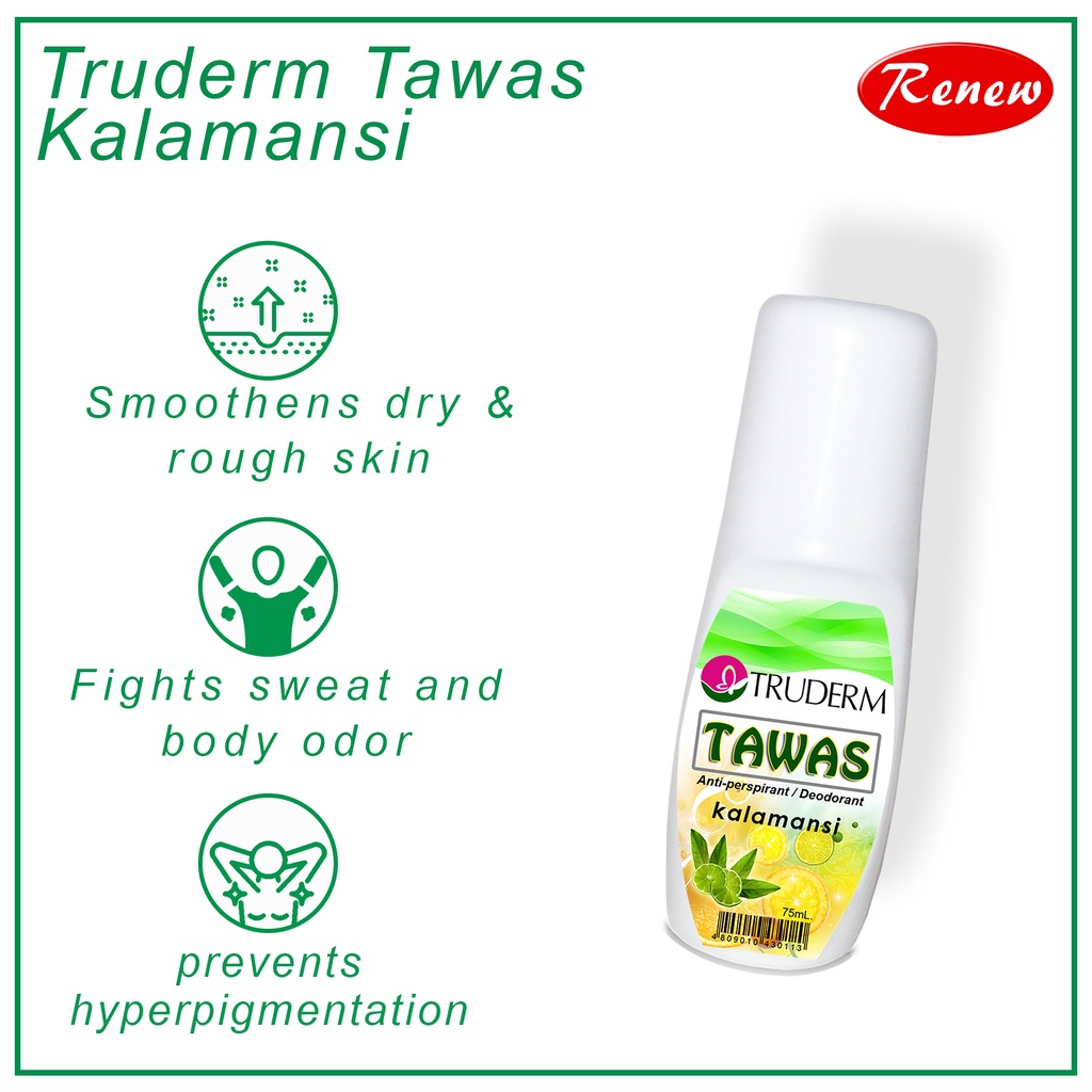 Truderm Tawas Deo - Kalamansi Roll-on 75ml