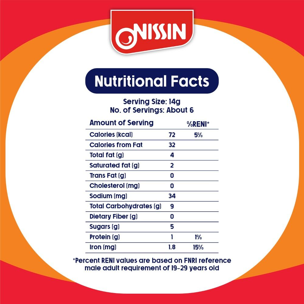 Nissin Butter Coconut Biscuits - 90g