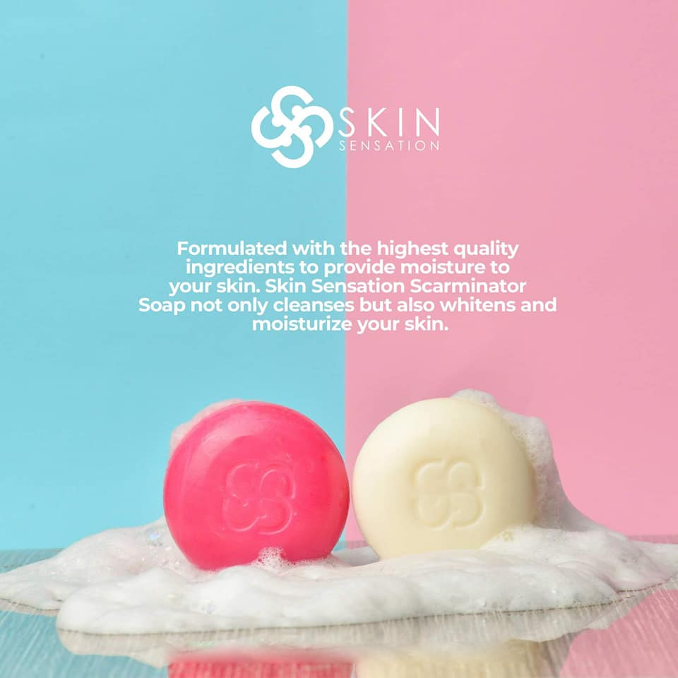 Skin Sensation Scarminator 2 In 1 Soap - 2 X 100g