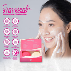 Skin Sensation Scarminator 2 In 1 Soap - 2 X 100g