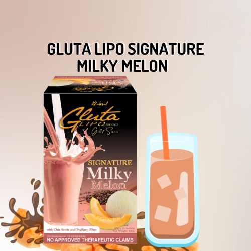 Gluta Lipo 12 In 1 Signature Milky Melon - 250g