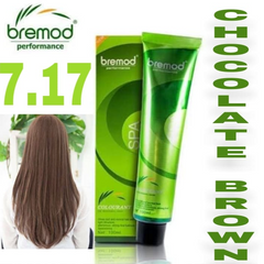 Bremod Performance 7.17 Chocolate Brown Hair Color - 100ml