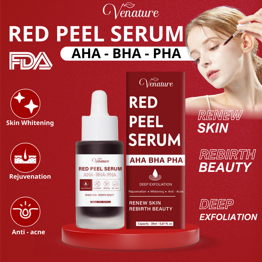 Venature Red Peel Serum - 20ml