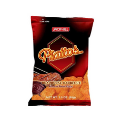 Jack N Jill Piattos Potato Crisps Roadhouse Barbecue 85gm