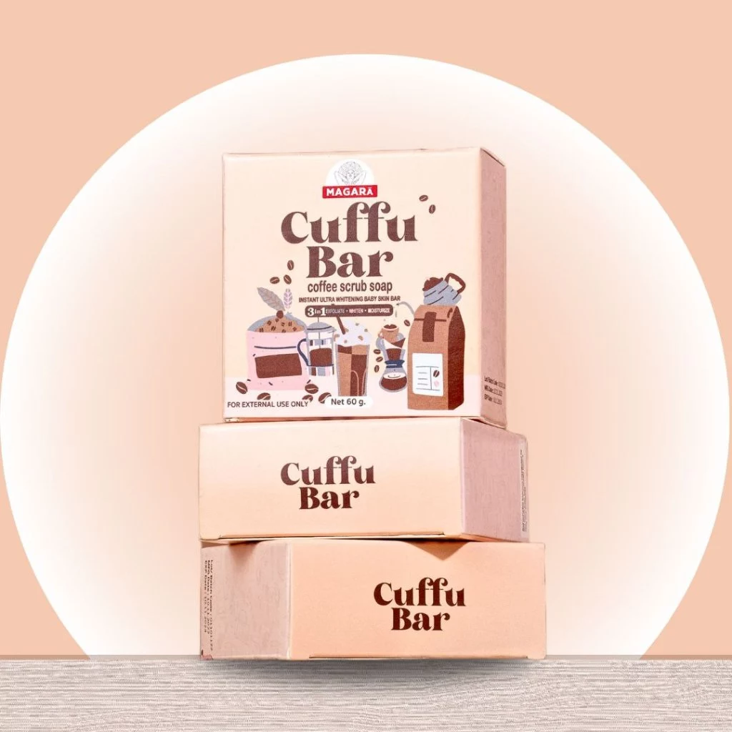 Magara Cuffu Bar Coffee Scrub Soap - 60g