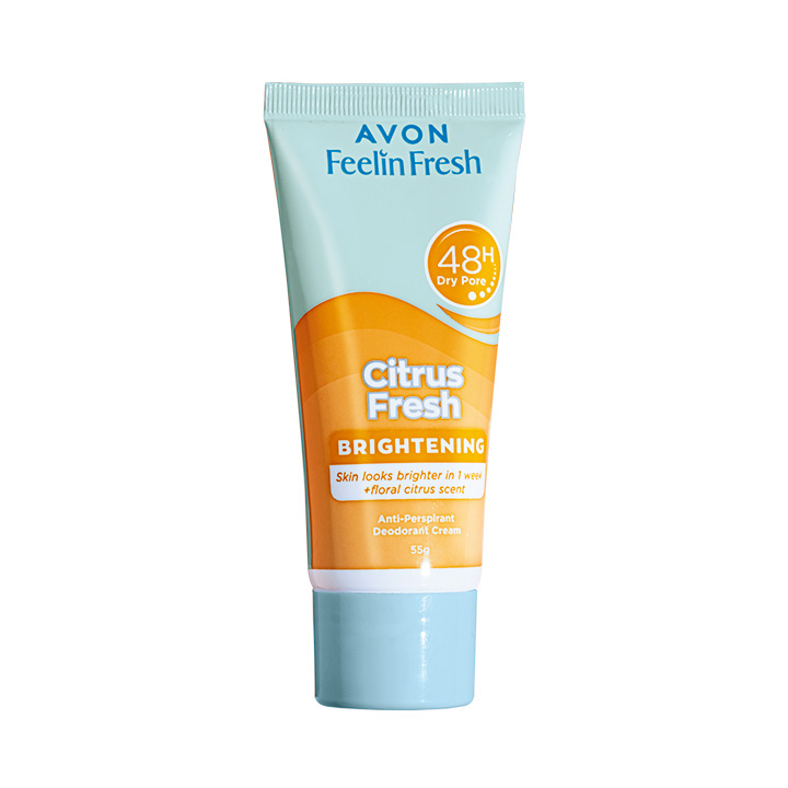 Avon Feelin Fresh Quelch Citrus Fresh Anti-perspirant Deodorant Cream - 55g