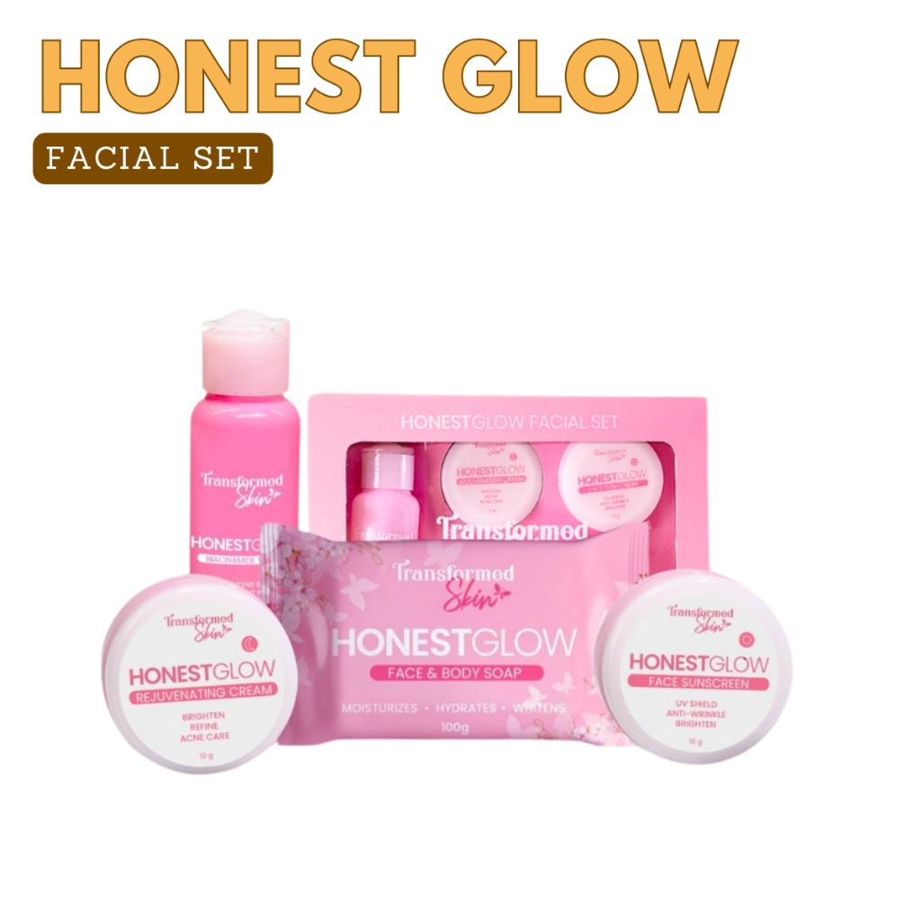 HonestGlow Facial Set Mild Rejuvenating Set