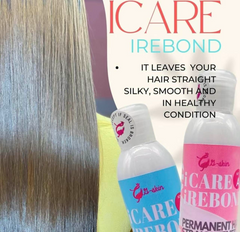 G-Skin Icare Permanent Hair Straightener A + B Set