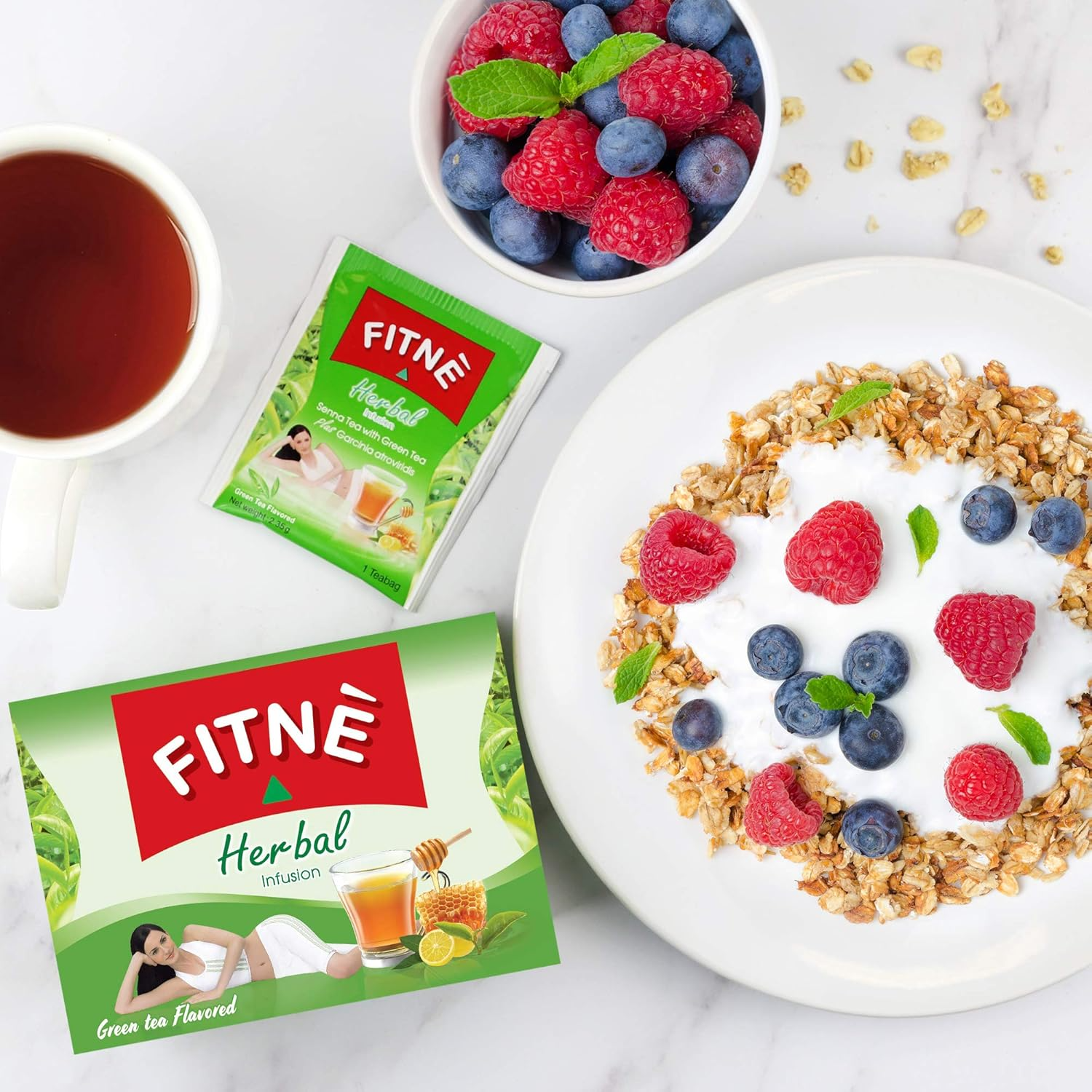 Fitne Herbal Infusion Green Tea Flavored