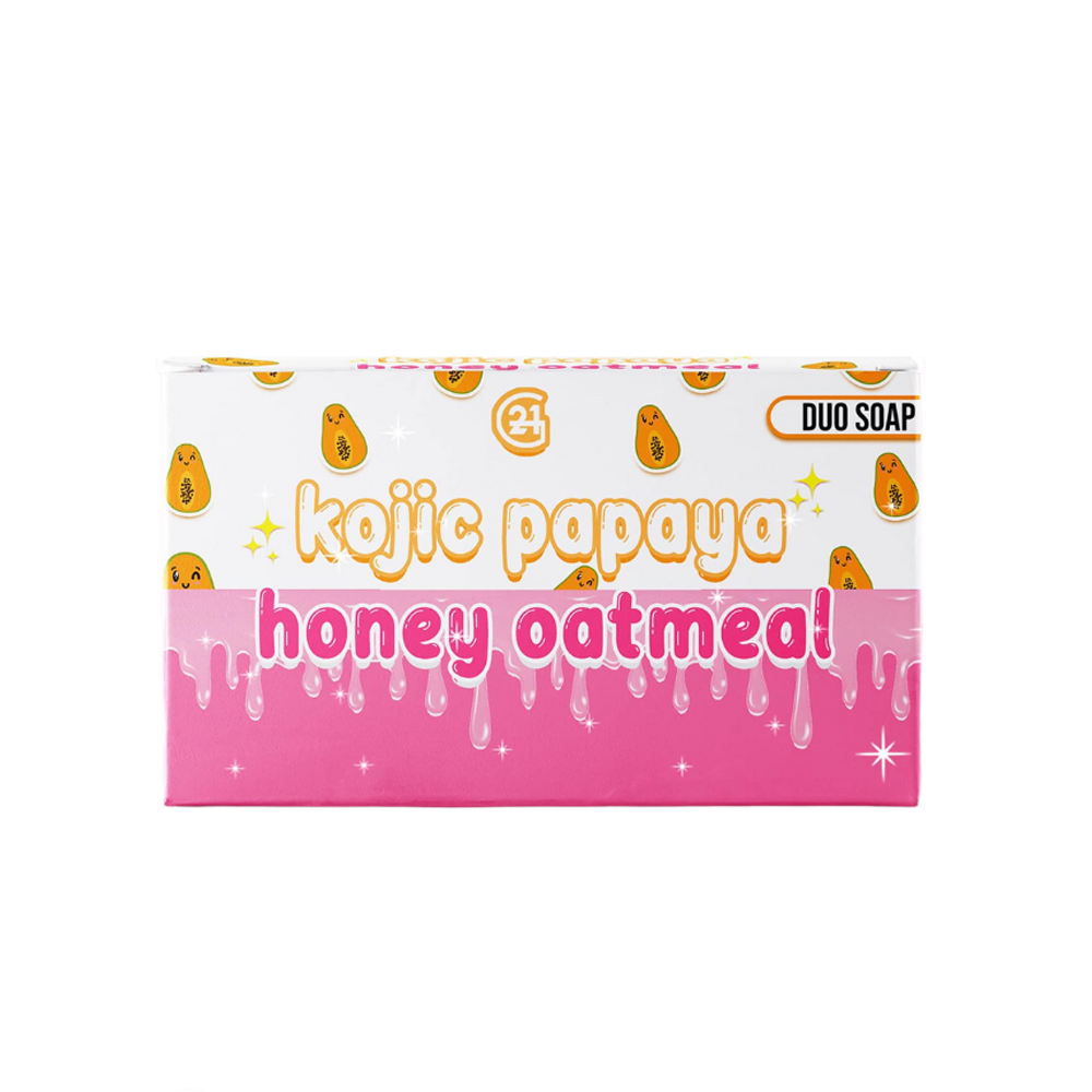 G21 Kojic Papaya Honey Oatmeal Duo Soap - 150g