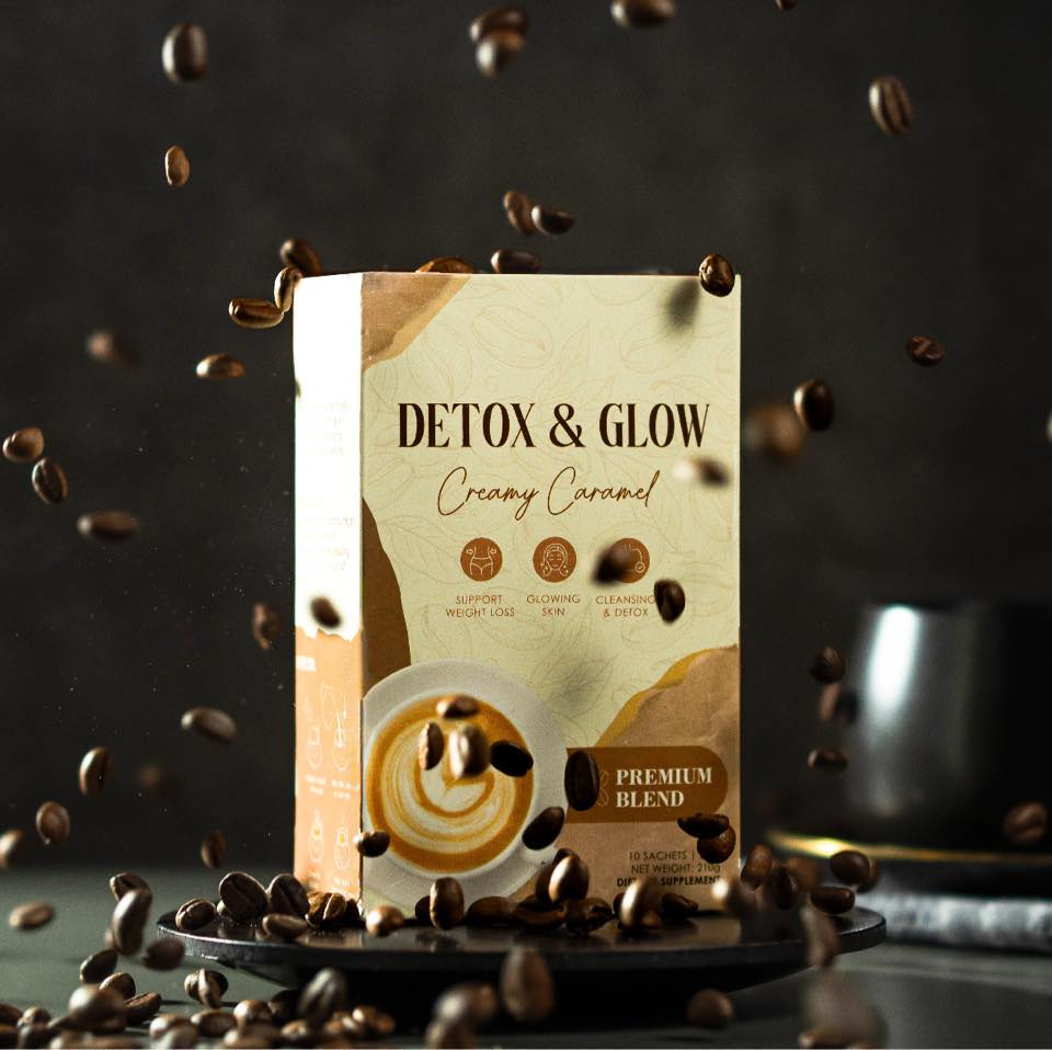 Detox & Glow Creamy Caramel Premium Blend - 210g