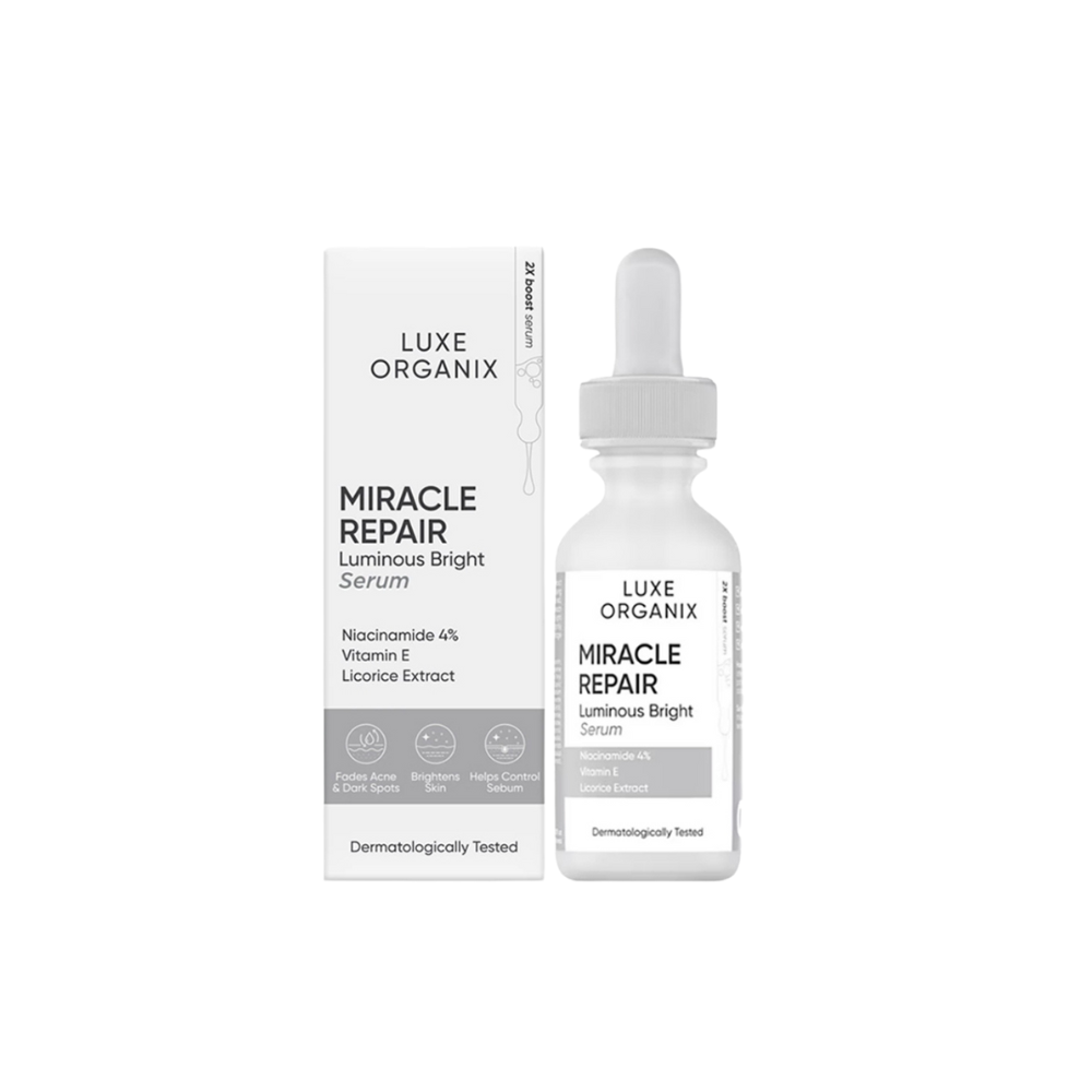 Luxe Organix Miracle Repair Luminous Bright Face Serum - 30ml