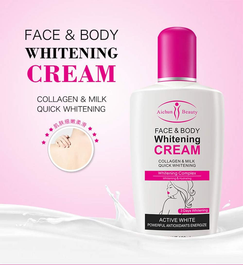 Aichun Beauty Face & Body Whitening Cream - 120ml