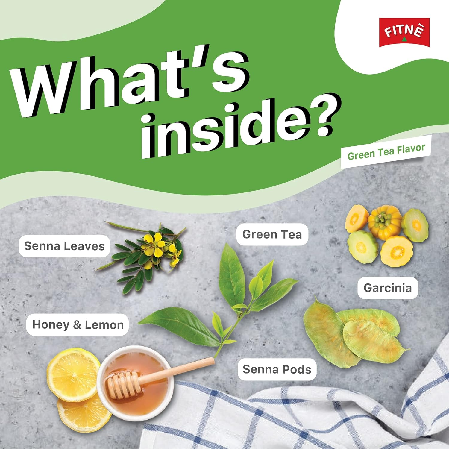 Fitne Herbal Infusion Green Tea Flavored