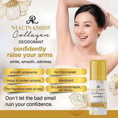 AR Niacinamide Collagen Deodorant Roll On - 75ml