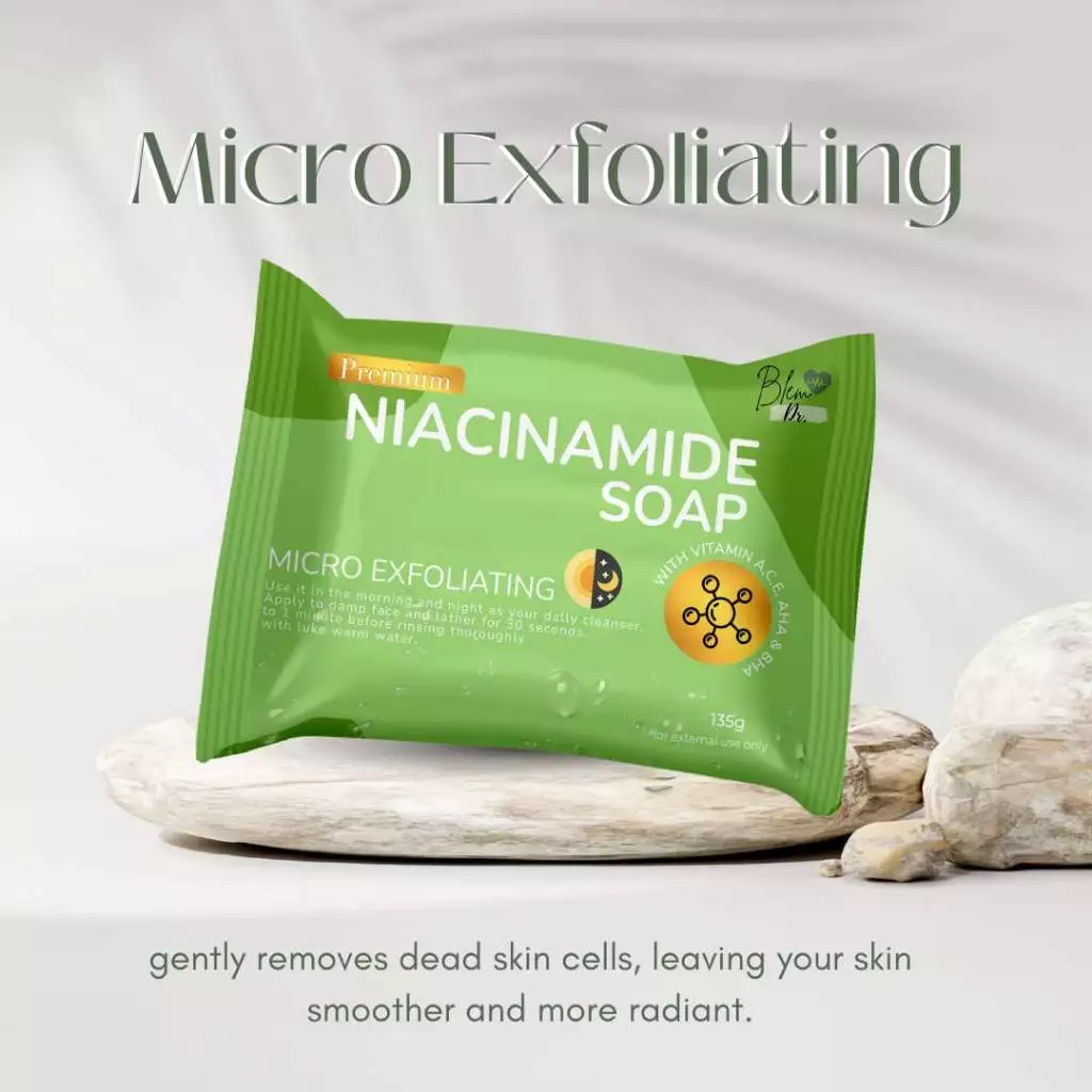 Blem Dr Micro Exfoliating Niacinamide Soap - 135g