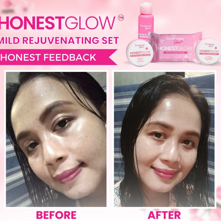 HonestGlow Facial Set Mild Rejuvenating Set