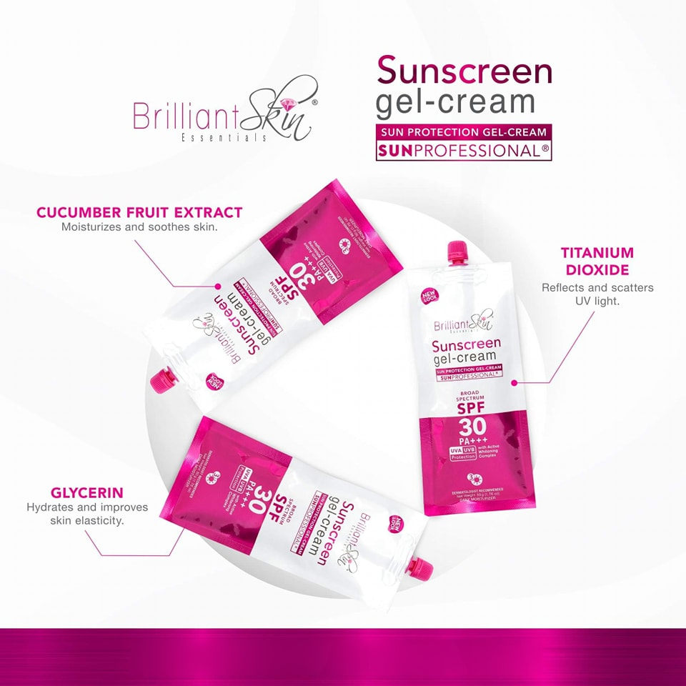 Brilliant Skin Sunscreen Gel-Cream Spf30 PA+++ - 50g