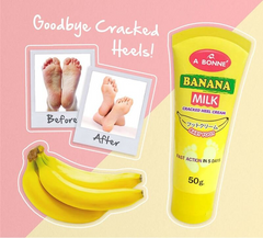 A Bonne Banana Milk Cracked Heel Cream - 50g