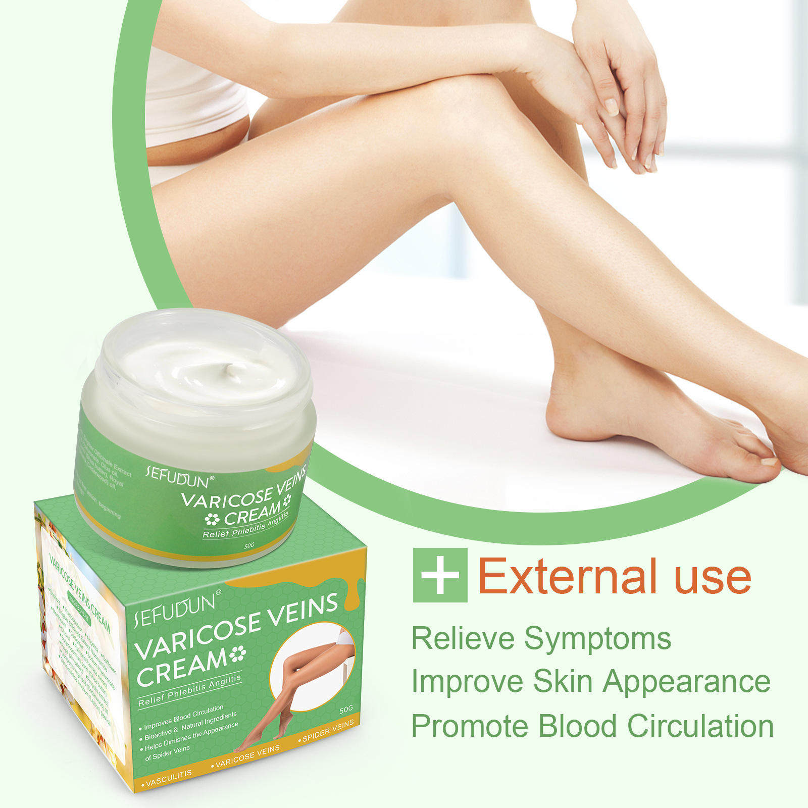 SEFUDUN Varicose Veins Cream - 50g