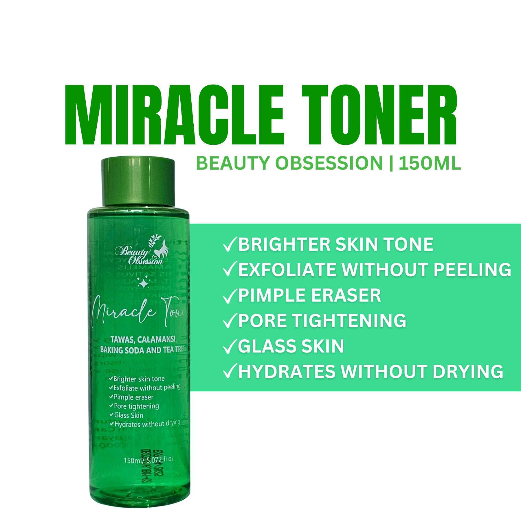 Beauty Obsession Miracle Toner - 150ml