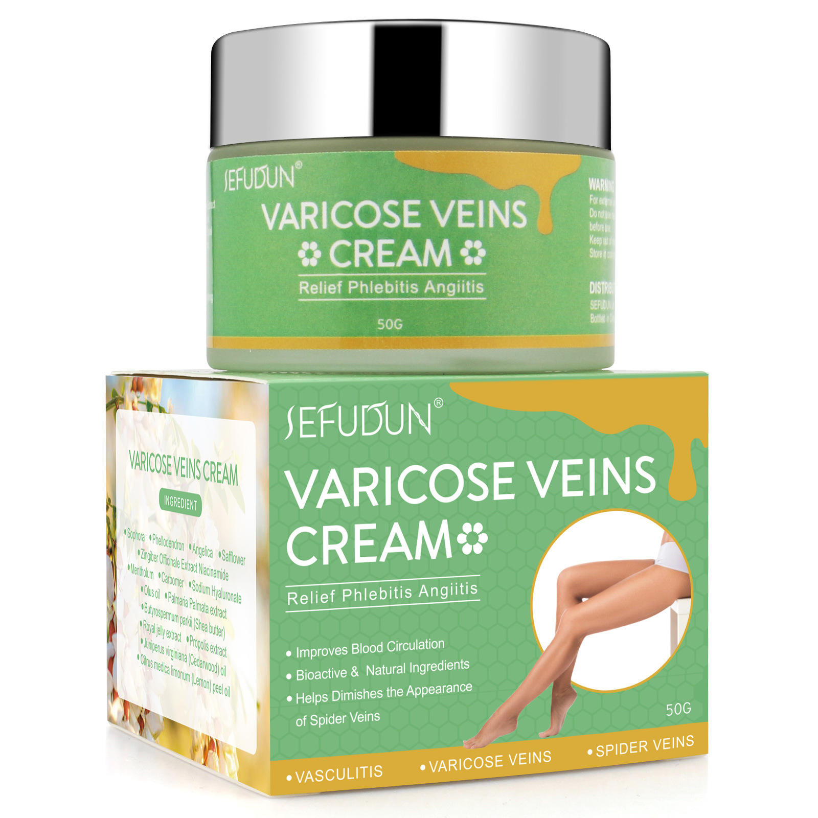 SEFUDUN Varicose Veins Cream - 50g