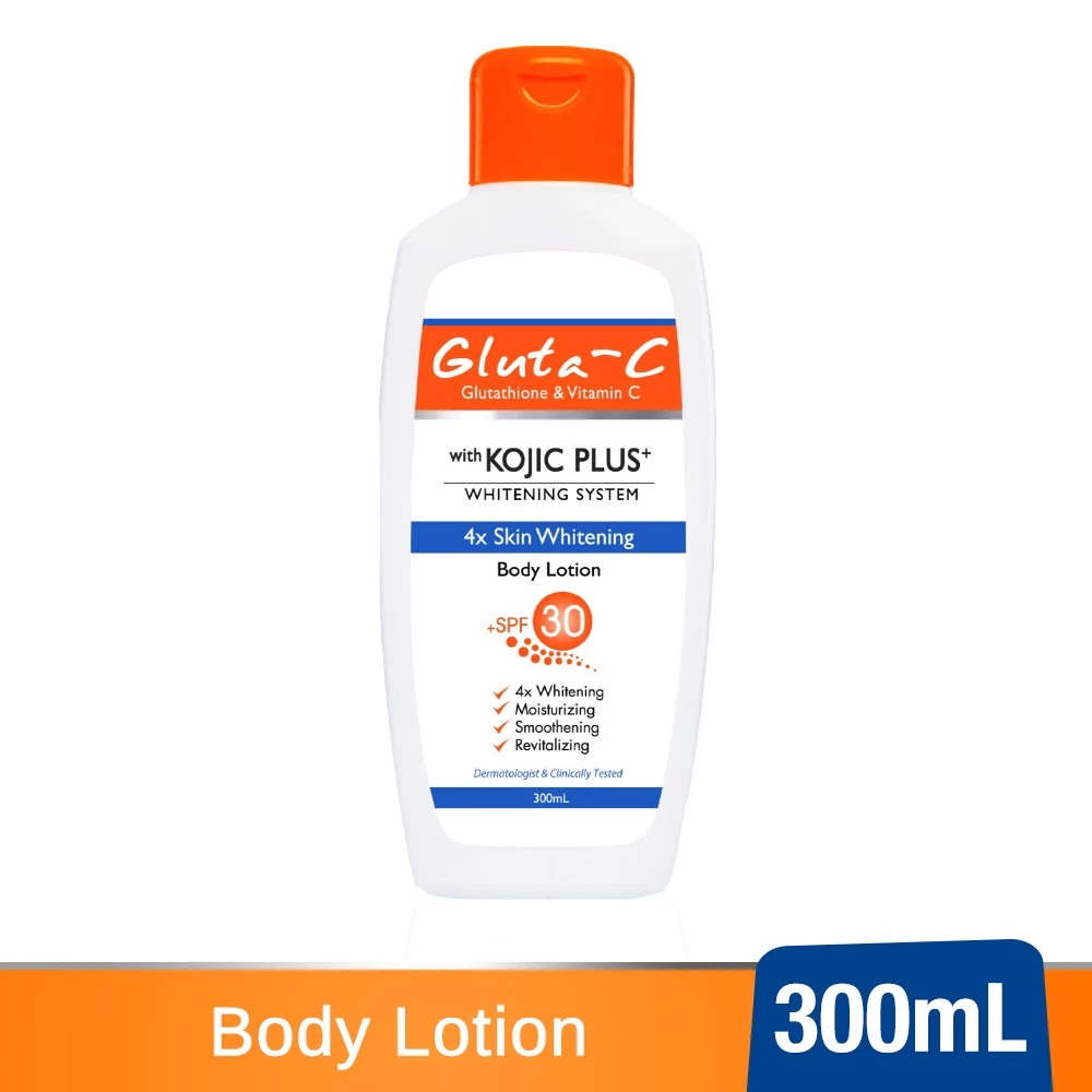 Gluta-C Kojic Plus+ Whitening System Body Lotion With SPF 30 - 300ml