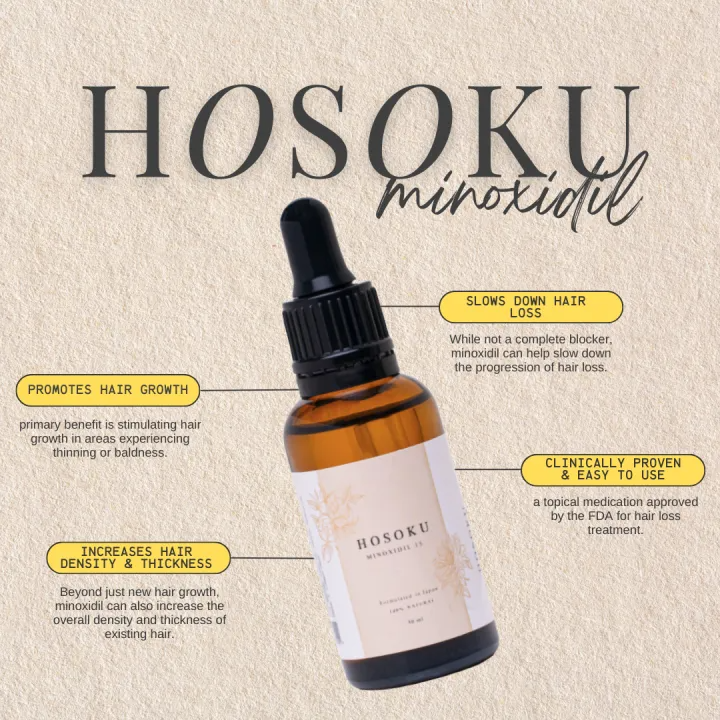 HOSOKU Hair Growth Serum - 30ml