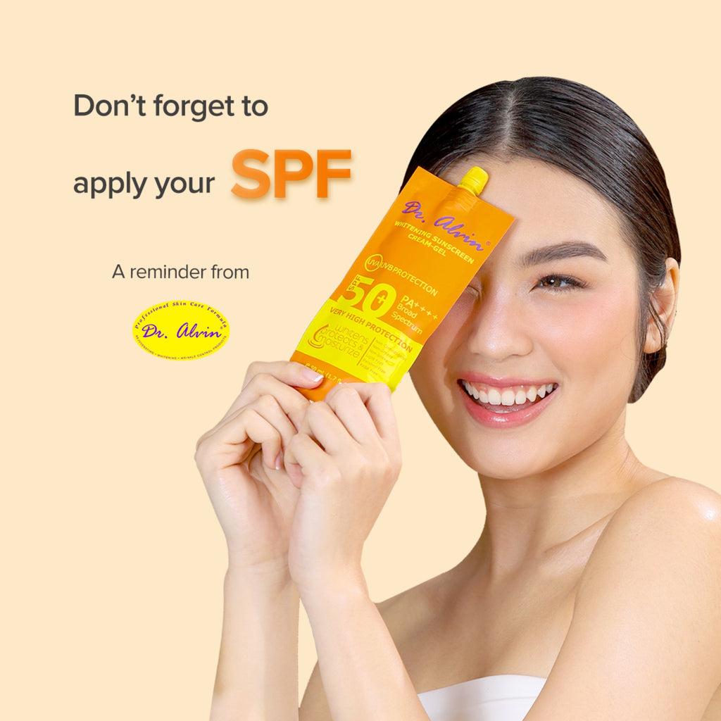 Dr. Alwin Whitening Sunscreen Cream Gel SPF 50+  50ml