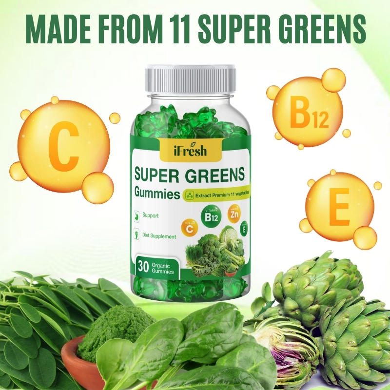 Ifresh Vegetables Super Greens Gummies