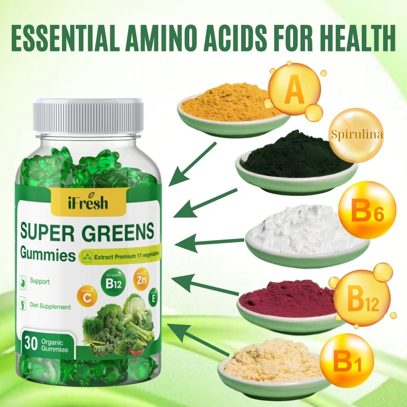 Ifresh Vegetables Super Greens Gummies