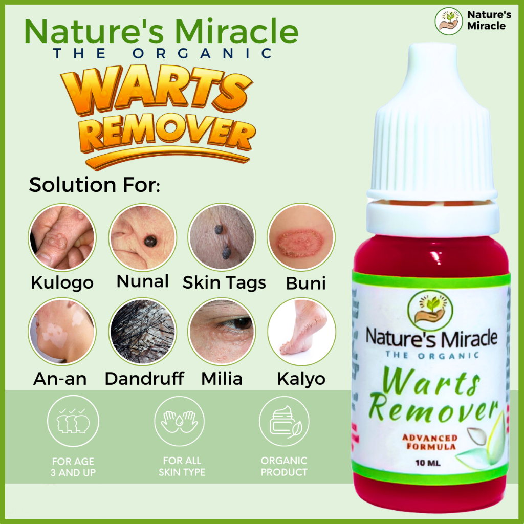 Nature's Miracle The Organic Warts Remover - 10ml