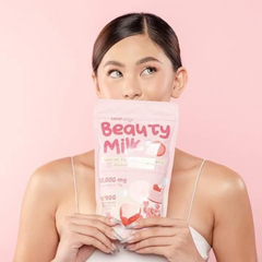 Dear Face Beauty Milk Premium Japanese Strawberry Drink - 180g