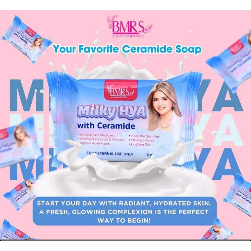 BMRS Milky Hya Soap With Ceramide - 70g