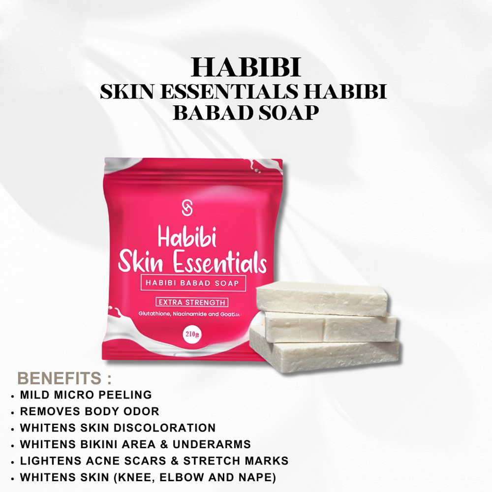 Habibi Skin Essential Babad Soap Extra Strength - 3 Bars In 1 Pack