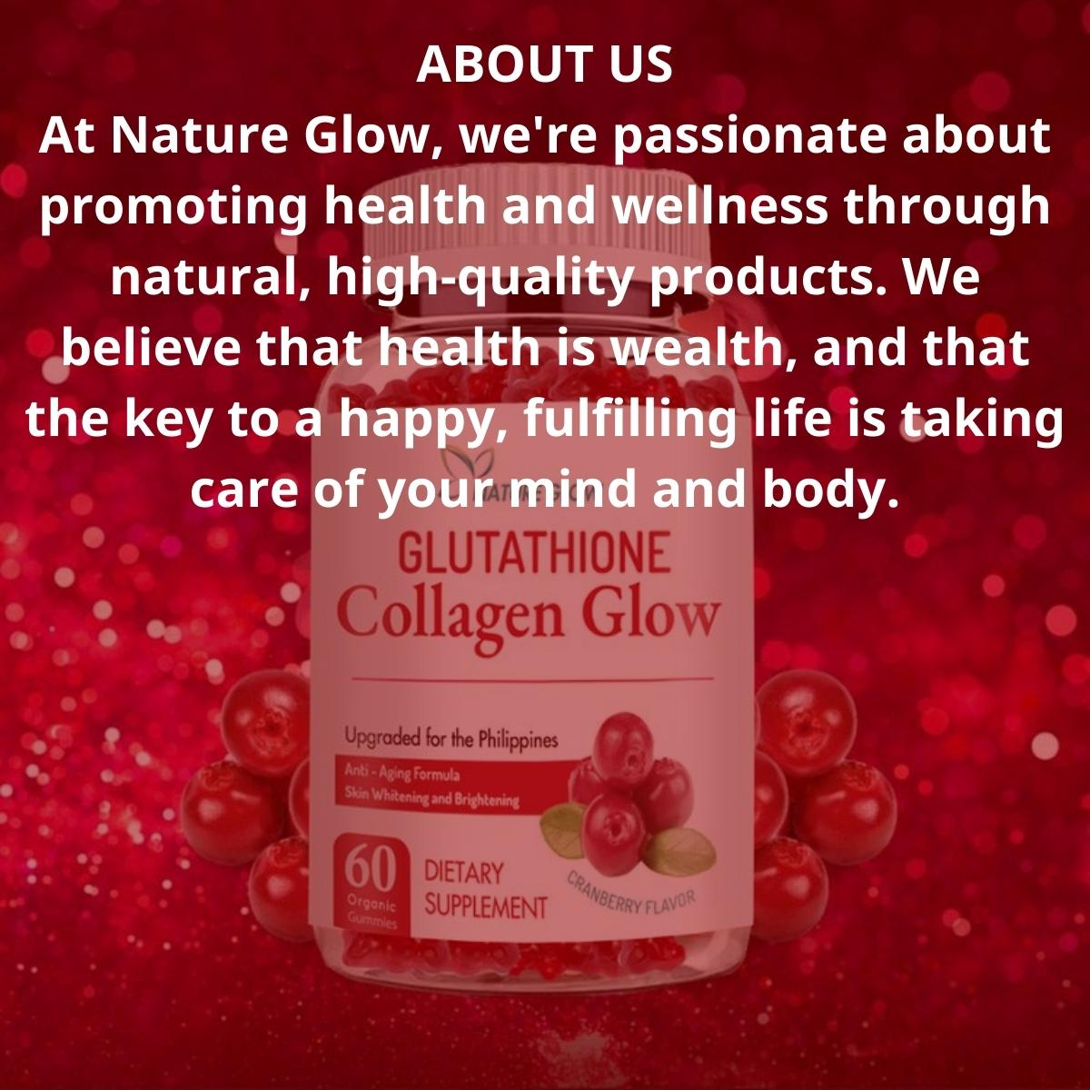 Nature Glow Glutathione Collagen Glow Cranberry