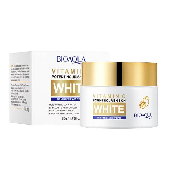 Bioaqua Vitamin C White Brighten Moisturizing Face Cream - 50g