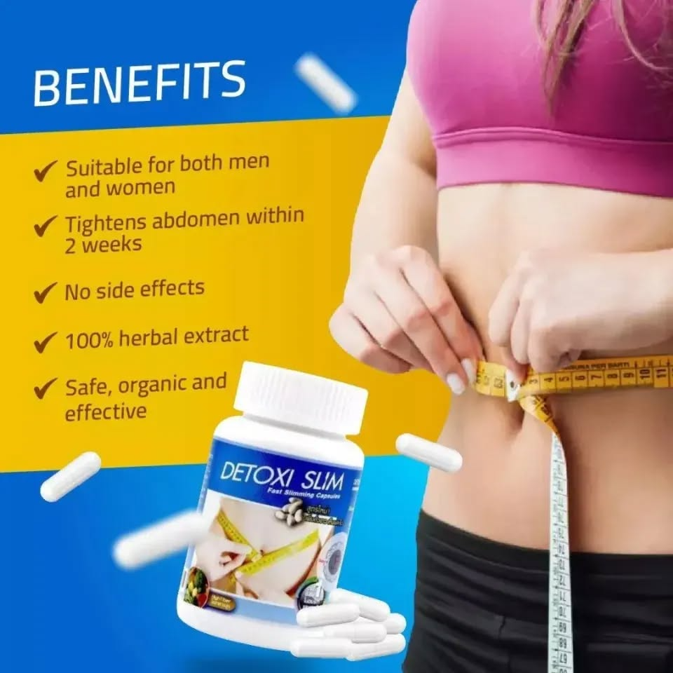 Detoxi Slim Fast Slimming 30 Capsules