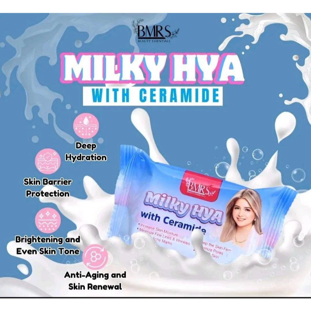 BMRS Milky Hya Soap With Ceramide - 70g