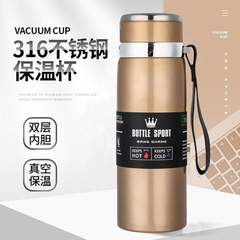 Stainless Steel SUS316 Vacuum Flask Water Bottle 800ml SW-JY3001