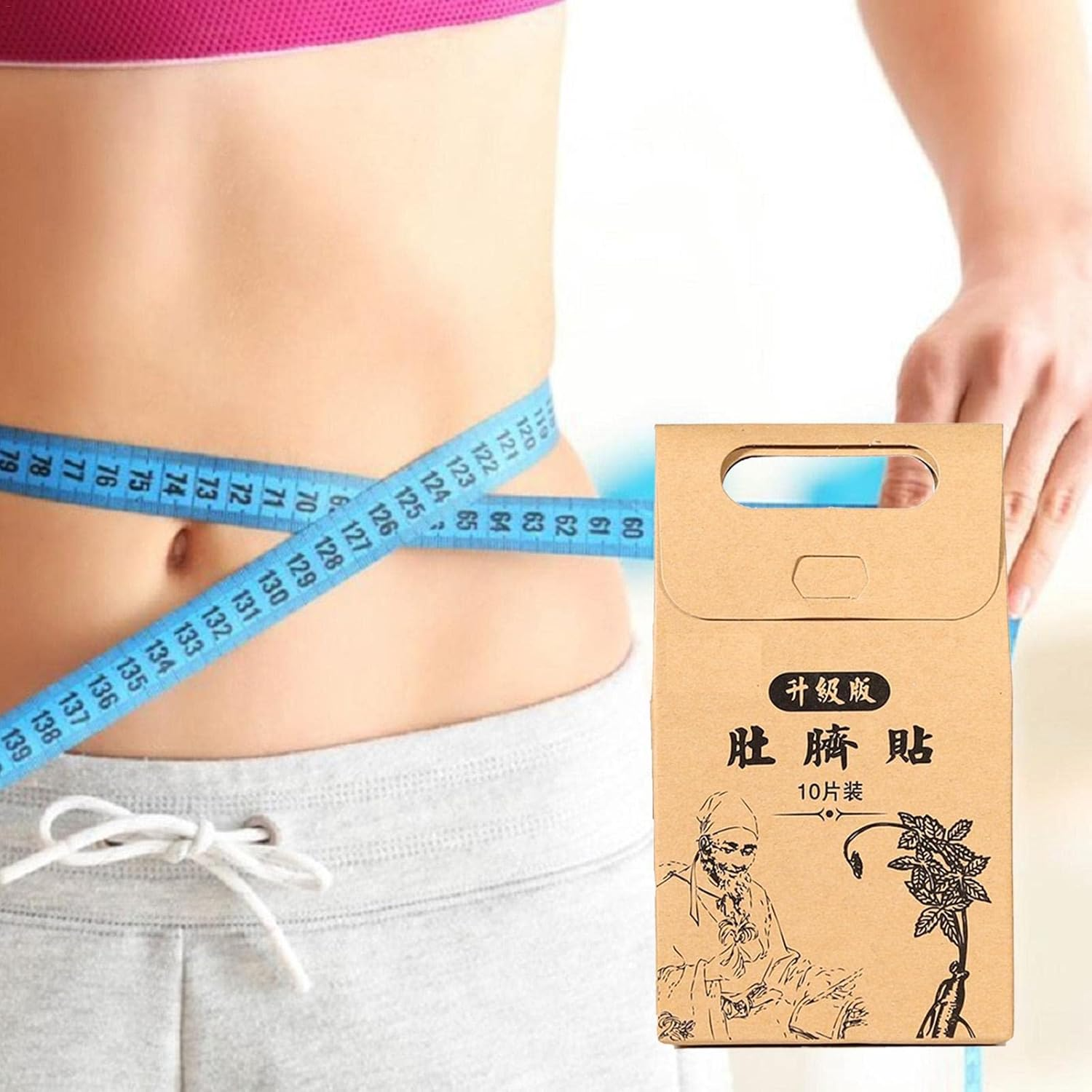 Chinese Medicine Weight Loss Patches - 10 Pcs