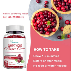 Nature Glow Glutathione Collagen Glow Cranberry