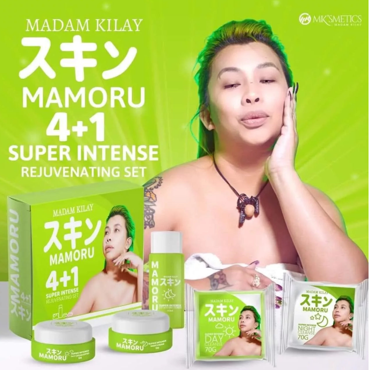 Madam Kilay Mamoru 4+1 Super Intense Rejuvenating Set