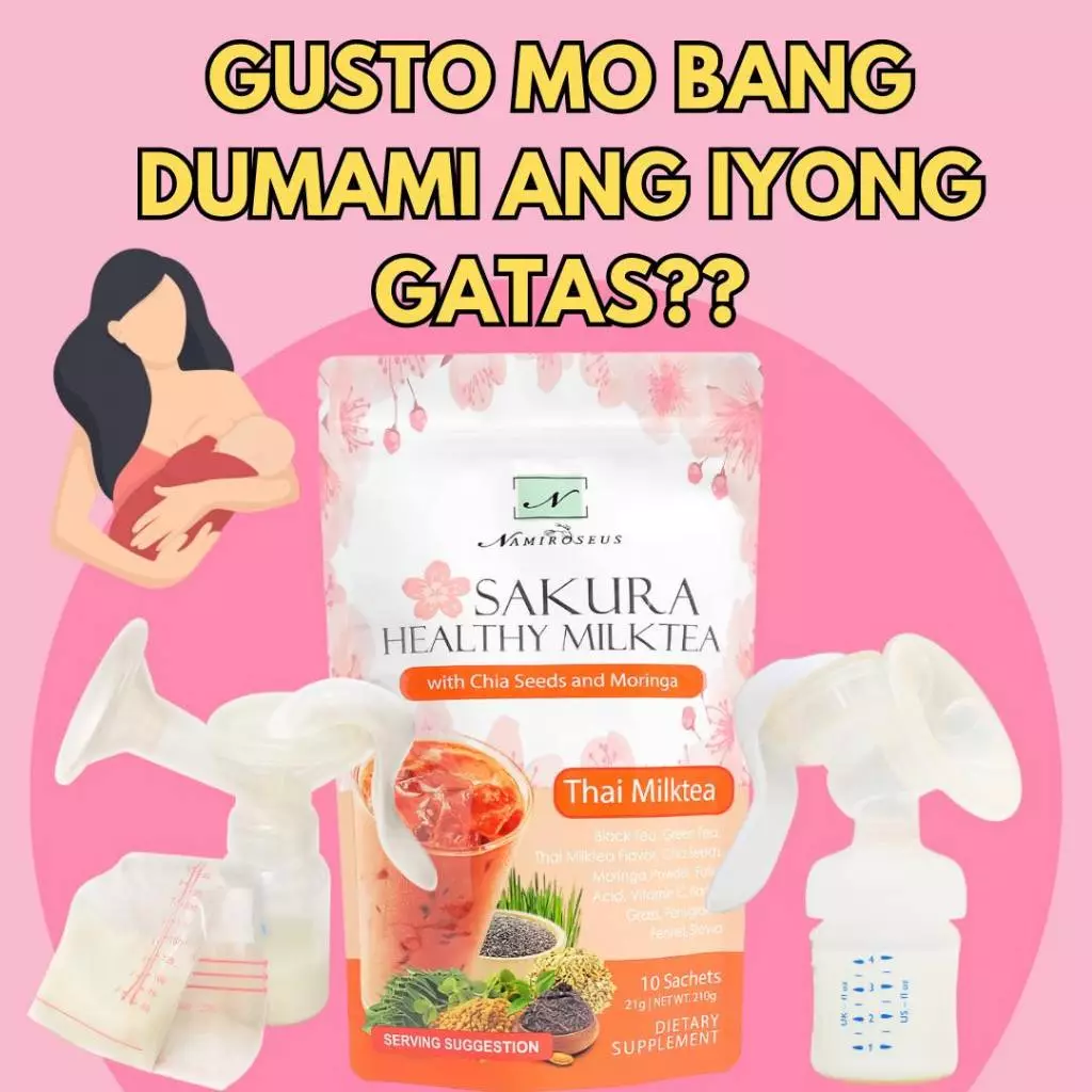 Namiroseus Sakura Healthy Milktea Thai Milktea - 210g