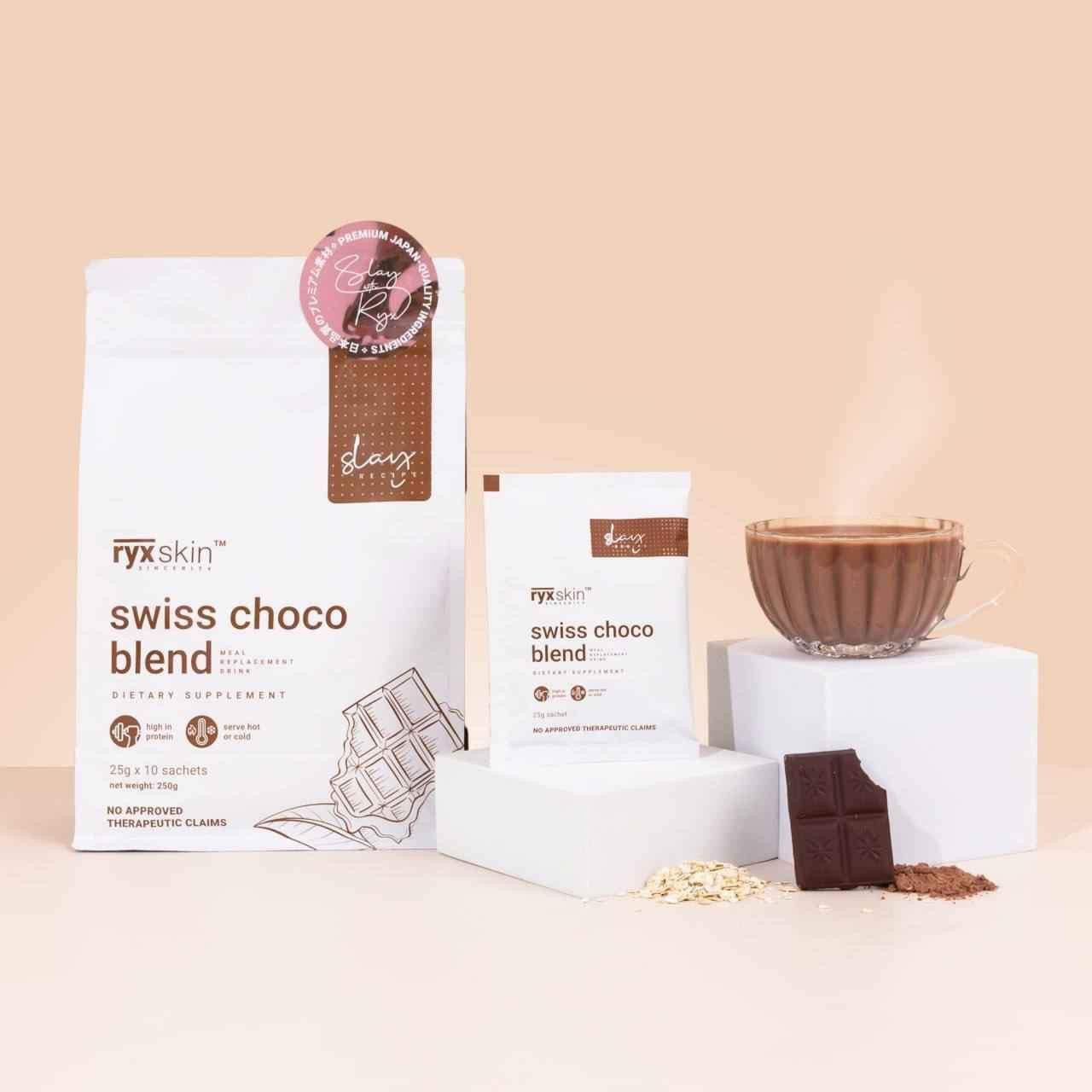 Ryx Skin Swiss Choco Blend Drink - 250g