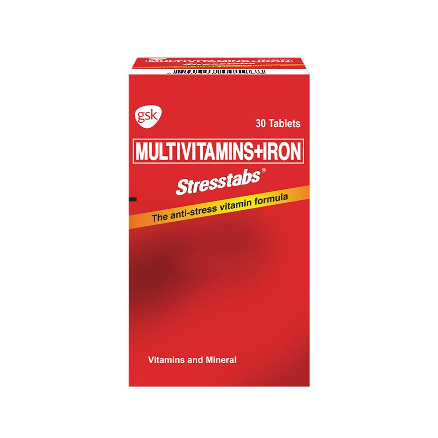 Stresstabs Multivitamins + Iron